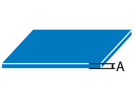 Stainless Steel plate cross section